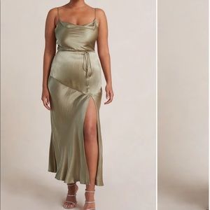 Bec & Bridge | midi dress olive